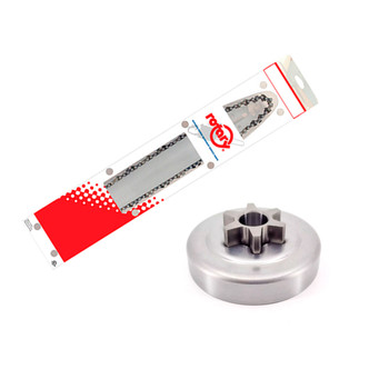 16" Bar Chain And Sprocket Kit For SHINDAIWA 358 Chainsaw