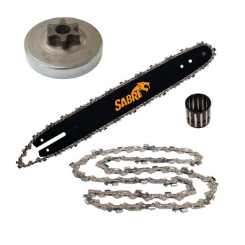 16" Bar Chain(x2) And Complete Sprocket Kit For STIHL MS 200 Chainsaw