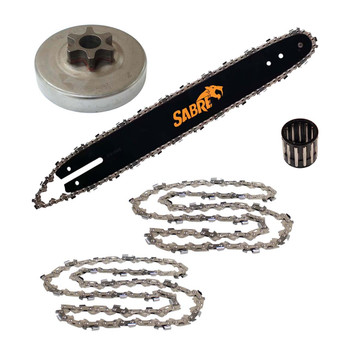 16" Bar Chain(x3) And Complete Sprocket Kit For STIHL MS 200 Chainsaw
