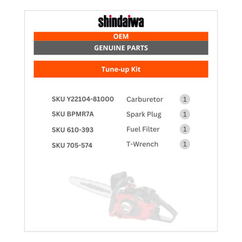 SHINDAIWA 416 COMPLETE CARBURETOR TUNE UP SPARK PLUG FILTERS WRENCH