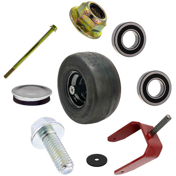 Fork Kit Bearing With Fork -  Hardware and Tire Assy For Toro TimeCutter 60"