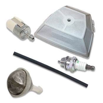 ECHO CS-590 AIR-OIL-FUEL FILTERS SPARK PLUG FUEL LINE KIT OEM