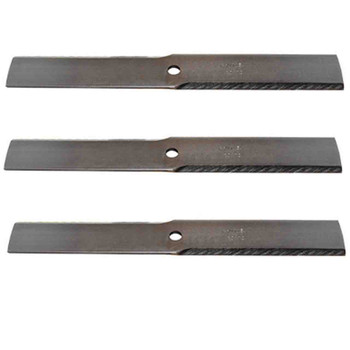 18" Universal Flat Blade Kit(3 Pack) For 52" Great Dane Mower - 5/8" Center Hole Diam.