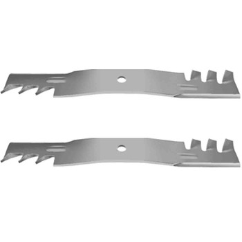 18" Universal Mulching Blade Kit(2 Pack) For Replace Blade 112111-02 36" Cut - 5/8" Center Hole