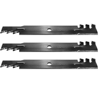17-7/8" Universal Heavy Duty Mulching Blade Kit(3 Pack) For Replace Hustler OEM Blade 785436 - 5/8" Center Hole