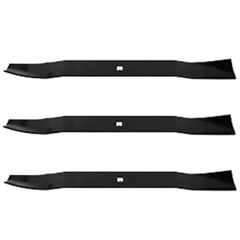 23-1/4" Blade Kit(3 Pack) Compatible With CUB CADET OEM 942-04244 - 6 point star Center Hole