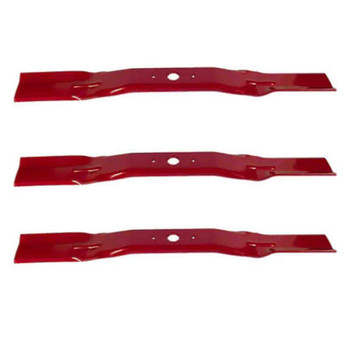 25" Blade Kit(3 Pack) Compatible With EXMARK OEM 130-2862 - .885" Center Hole