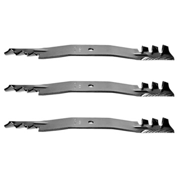 20" Universal Mulching Blade Kit(3 Pack) For Replace Toro Blade 110-5948-03 - 5/8" Center Hole