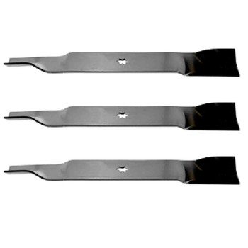 20-1/2" Blade Kit(3 Pack) Compatible With CUB CADET OEM 742P05620 - 6 point star Center Hole