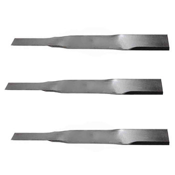 17" Universal Low Lift Blade Kit(3 Pack) For 50" Dixie Chopper Mower - 5/8" Center Hole Diam. 17" Universal Low Lift Blade Kit(3 Pack) For 50" Dixie Chopper Mower - 5/8" Center Hole Diam.
