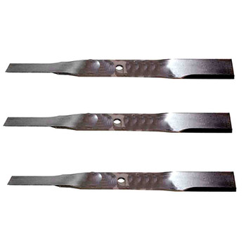 20-1/2" Universal Low Lift Blade Kit(3 Pack) For 60" Gravely Mower - 5/8" Center Hole Diam.