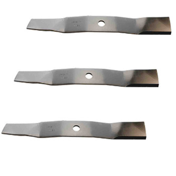 19" Blade Kit(3 Pack) Compatible With JOHN DEERE OEM TCU30317 - .904" Center Hole