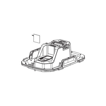 RYOBI/RIDGID 204332011 ASSY TOP COVER (Original OEM part)