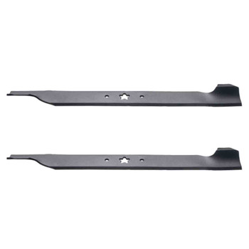 21" Oregon Blade Kit(2 Pack) Compatible With HUSQVARNA OEM 127843 - 5 pt. star" Center Hole Diam._A4 - Image 1 21" Oregon Blade Kit(2 Pack) Compatible With HUSQVARNA OEM 127843 - 5 pt. star" Center Hole Diam._A4 - Image 1