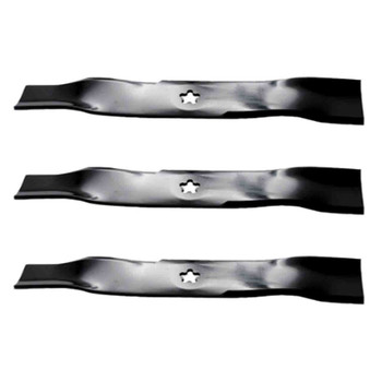 16-11/16" Oregon Blade Kit(3 Pack) Compatible With AYP OEM 532173921 - 5 pt. star" Center Hole Diam._A7 - Image 1