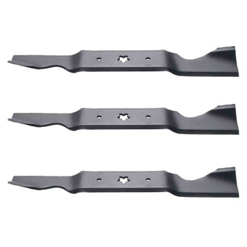 18-7/16" Oregon Blade Kit(3 Pack) Compatible With AYP OEM 574292401 - 5 pt. star" Center Hole Diam. - Image 1
