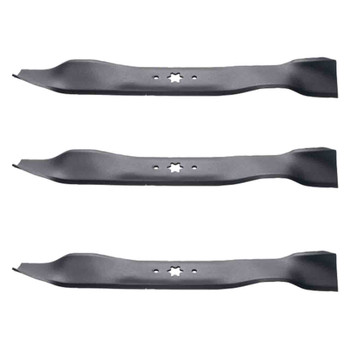 21-3/16" Oregon Blade Kit(3 Pack) Compatible With CRAFTSMAN OEM 742-0616 - 5/8 6 pt. star" Center Hole Diam._A5 - Image 1 21-3/16" Oregon Blade Kit(3 Pack) Compatible With CRAFTSMAN OEM 742-0616 - 5/8 6 pt. star" Center Hole Diam._A5 - Image 1
