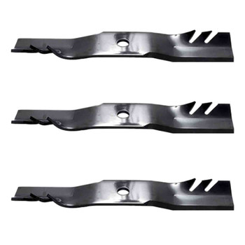 17-1/16" Oregon Blade Kit(3 Pack) Compatible With JOHN DEERE OEM M136185 - 7/8" Center Hole Diam. - Image 1