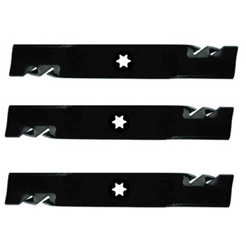 17-5/16" Universal OEM 598-064 Oregon Blade Kit(3 Pack) 5/8 6 pt. star" Center Hole 3" Width 0,149" Thickness 1" Air Lift - Image 1 17-5/16" Universal OEM 598-064 Oregon Blade Kit(3 Pack) 5/8 6 pt. star" Center Hole 3" Width 0,149" Thickness 1" Air Lift - Image 1