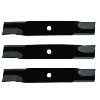 19" Oregon Blade Kit(3 Pack) Compatible With JOHN DEERE OEM M144652 - 7/8" Center Hole Diam._A75 - Image 1