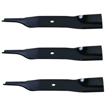 19-1/2" Oregon Blade Kit(3 Pack) Compatible With JOHN DEERE OEM M84472 - 11/16" Center Hole Diam._A4 - Image 1