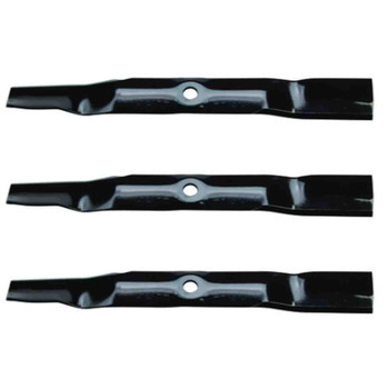 21-7/16" Oregon Blade Kit(3 Pack) Compatible With JOHN DEERE OEM M139976 - 13/16" Center Hole Diam. - Image 1