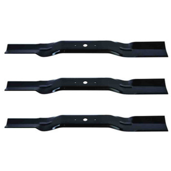 25" Universal OEM 91-918 Oregon Blade Kit(3 Pack) 5/8" Center Hole 2,75" Width 0,203" Thickness 7/8" Air Lift - Image 1