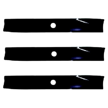 18" Universal OEM 94-819 Oregon Blade Kit(3 Pack) 15/16" Center Hole 2,5" Width 0,203" Thickness 1-1/8" Air Lift - Image 1 18" Universal OEM 94-819 Oregon Blade Kit(3 Pack) 15/16" Center Hole 2,5" Width 0,203" Thickness 1-1/8" Air Lift - Image 1