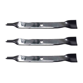 15-1/2" Oregon Blade Kit(3 Pack) Compatible With CRAFTSMAN OEM 157033 - 5 pt. star" Center Hole Diam._A4 - Image 1 15-1/2" Oregon Blade Kit(3 Pack) Compatible With CRAFTSMAN OEM 157033 - 5 pt. star" Center Hole Diam._A4 - Image 1