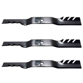 18-7/16" Oregon Blade Kit(3 Pack) Compatible With ARIENS OEM 581101101 - 5 pt. star" Center Hole Diam._A8 - Image 1