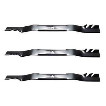 21-15/16" Oregon Blade Kit(3 Pack) Compatible With HUSQVARNA OEM 585587701 - 5 Pt. Star" Center Hole Diam. - Image 1