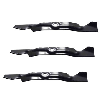17-7/8" Universal OEM 98-087 Oregon Blade Kit(3 Pack) 3/4" Center Hole 2,5" Width 0,149" Thickness 1-1/8" Air Lift - Image 1