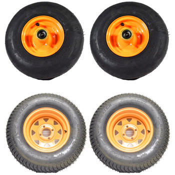 Complete Tire Kit For SCAG Tiger Cat II Model STCII48V-22FX