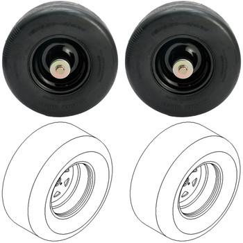 Complete Tire Kit For Z Master Zero-Turn Riders - 4000 Series TORO Mower Model 18765