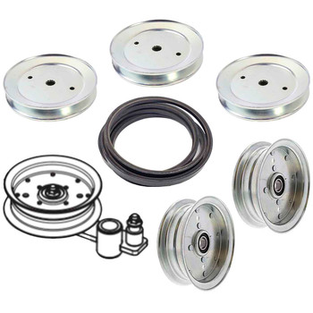 Belt and Pulley Kit for Xcite Z375 60" Husqvarna Zturn Mower