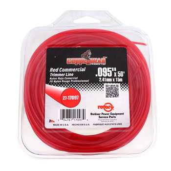 TRIMMER LINE .095 50 LOOP RED VORTEX - 17097