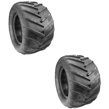 HD Tire Pack 24 x 12.00 x 12, Chevron AT101 tread 4 Ply belted Tubeless Tire