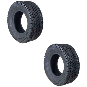 HD Tire Pack 20 x 8.00 x 10, OTR Grassmaster 4 Ply Tubeless Tire, Replaces Hustler 600692. Fits Raptor
