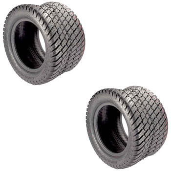 HD Tire Pack 18 x 10.50 x 10, OTR Grassmaster 4 Ply Tubeless Tire, Replaces Hustler 606136. Fits Raptor Limited.
