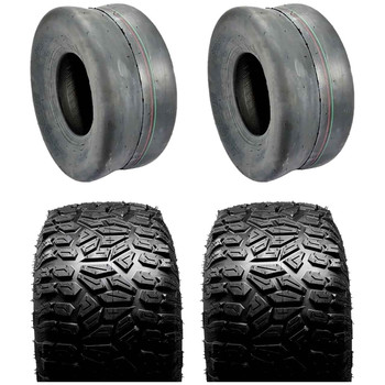 Complete HD Tire Kit For TIMECUTTER MAX TORO Mower Model 77601