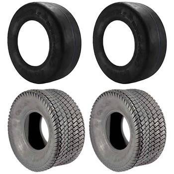 Complete HD Tire Kit For FasTrak Hustler Mower Model 941740