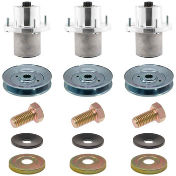 Complete Spindle Kit With Pulleys For Hustler TrimStar 54" Model 942268