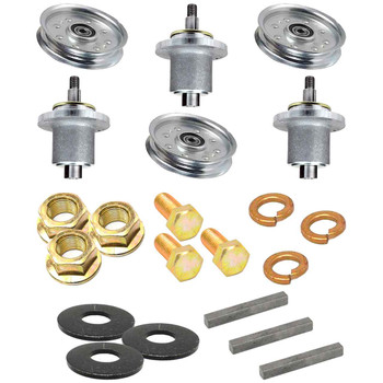 Complete HD Spindle Kit With Pulleys For Scag Liberty Z 42" Model SZL42H-22PX