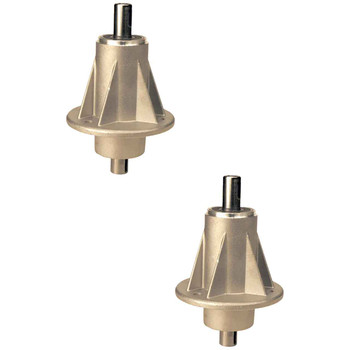 Spindle assembly Kit(2 Pack) For Castelgarden Mower replaces 82207202/0. Fits TC92, left hand threads. 92CM Decks.