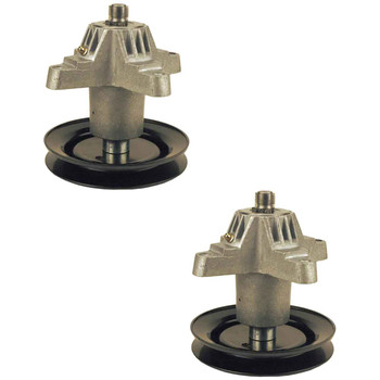 Spindle assembly Kit(2 Pack) For Cub Cadet Mower replaces 618-0427C, 918-0427C. Fits models with 42" decks using star hole blades.