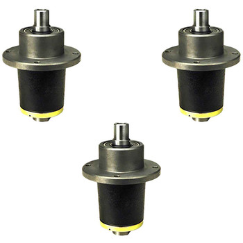 Spindle assembly Kit(3 Pack) For Bad Boy Mower replaces 037-6015-50 Old style, fits CZT models 2010-2012.
