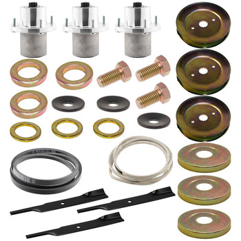 Complete Deck Moving Parts Maintenance Kit For Hustler Raptor XDX 54" Model 939835