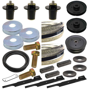 Complete Deck Moving Parts Maintenance Kit For Hustler Super SF 60" Model 943506