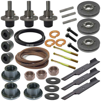 Complete Deck Moving Parts Maintenance HD Kit For Scag Turf Tiger II 52" Model STTII52V-26CVEFI