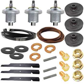Complete Deck Moving Parts Maintenance HD Kit For Scag Patriot 61" Model SPZ61H-25ZT